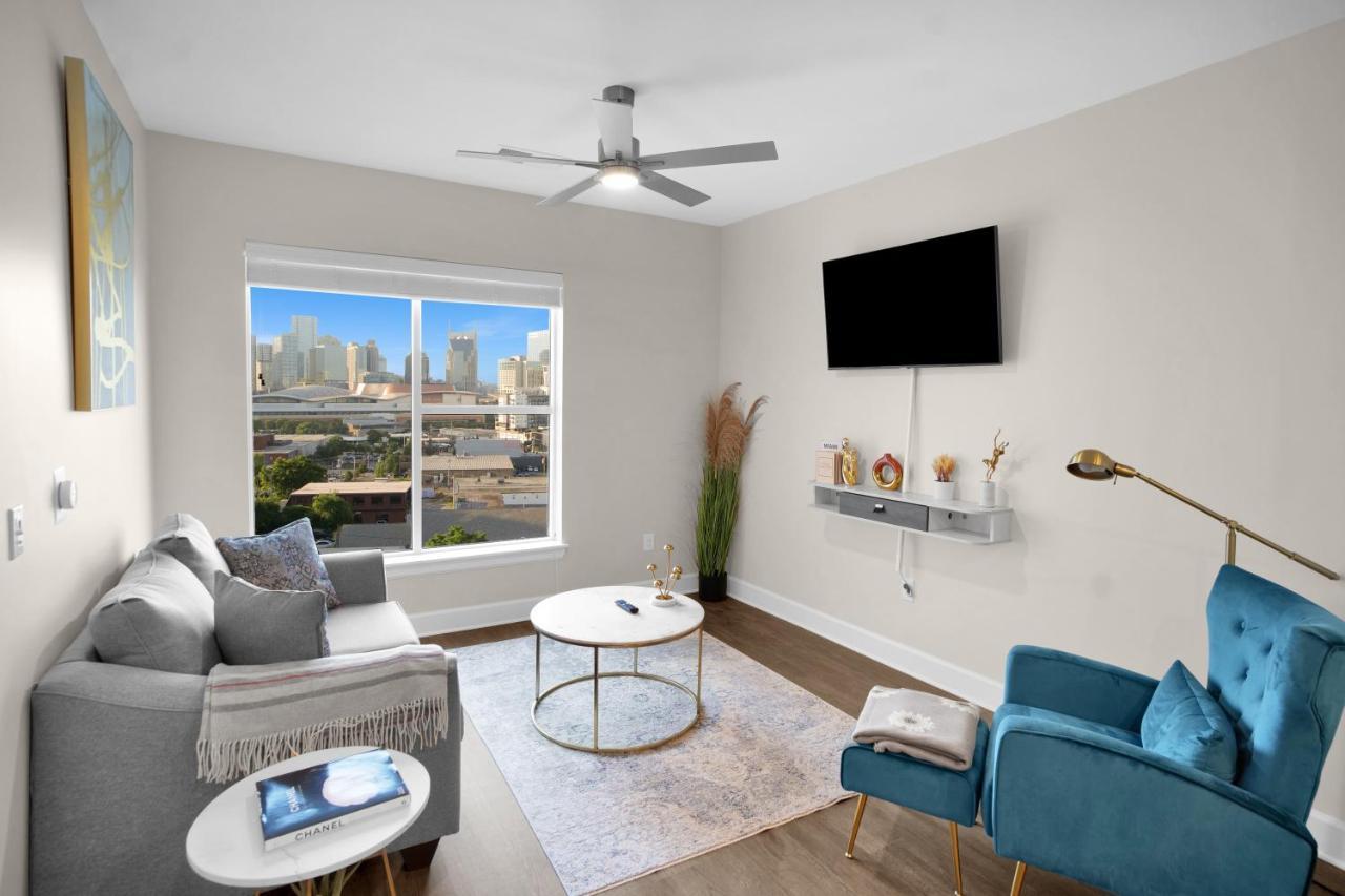Palatial Abode Nashville With Downtown View & Free Parking Luaran gambar